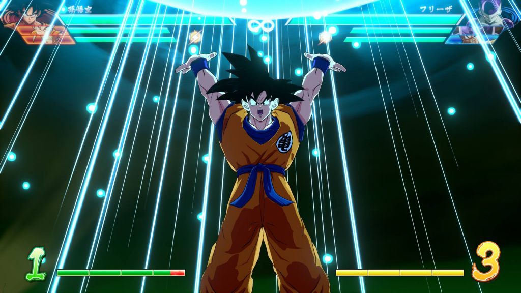 Base Goku Spirit Bomb