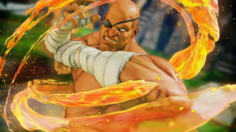 Street Fighter V's Sagat