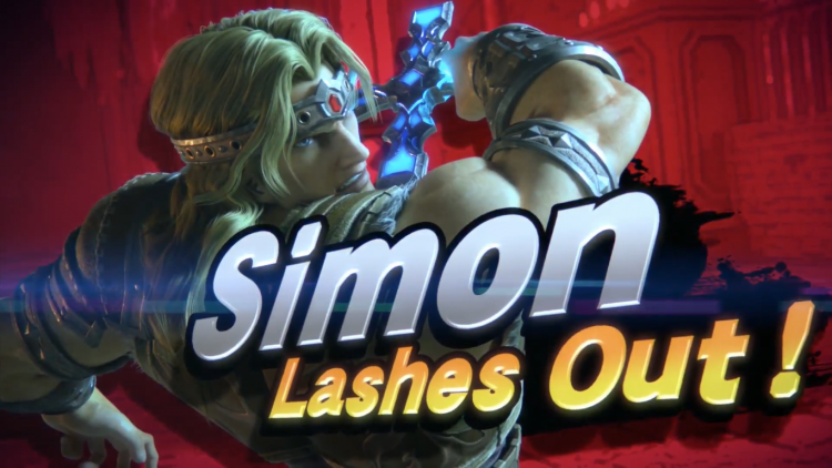 Simon Belmont representing the Castlevania series.