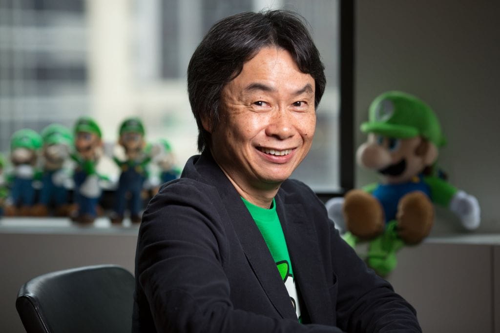 Shigeru Miaymoto | The Outerhaven Shigeru Miyamoto, Mario, Nintendo