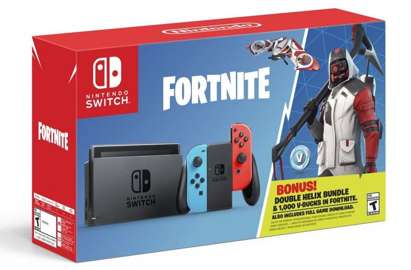 Fortnite themed switch bundle
