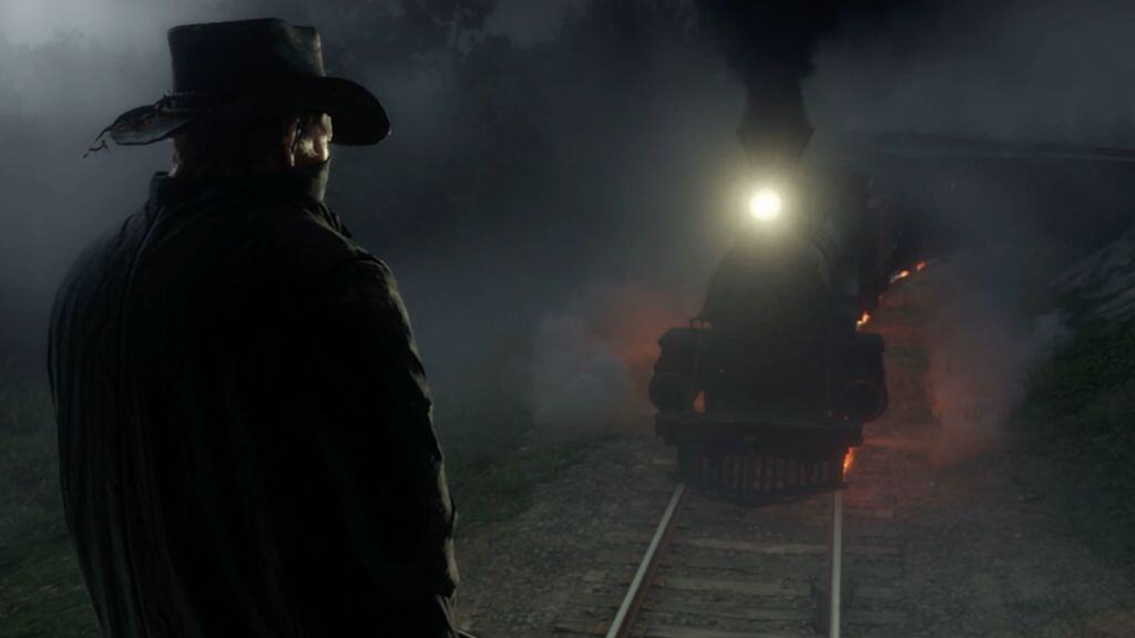 Red-Dead-Redemption-2-train-scene | The Outerhaven Red Dead Redemption 2 Train Robbery