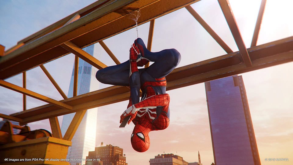 Spider-Man_PS4_Hanging | The Outerhaven Marvel Spider-Man