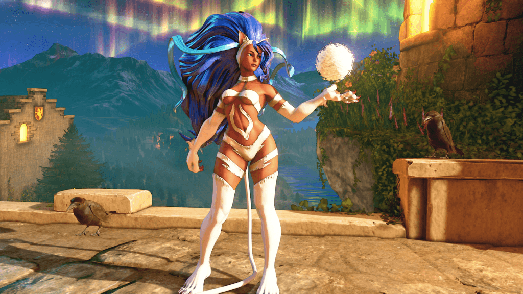 SFV, Menat's Felicia costume.