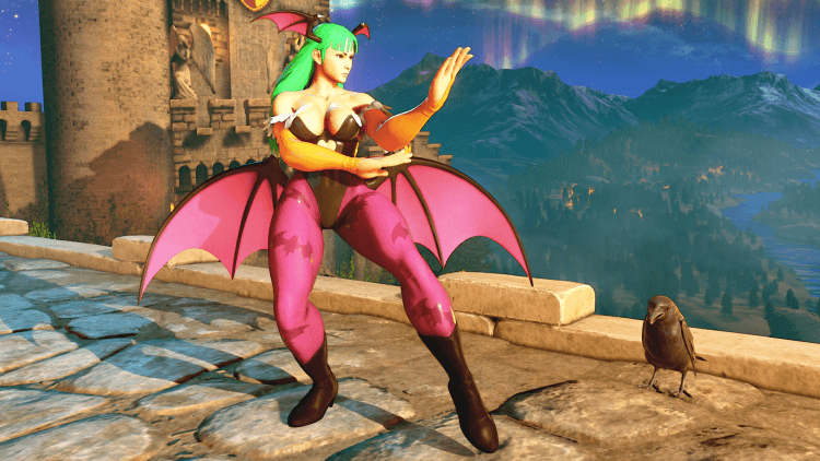 SFV Darkstalkers costumes.