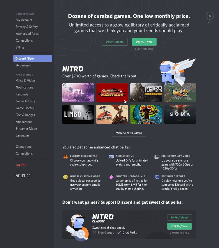 Discord Nitro Store