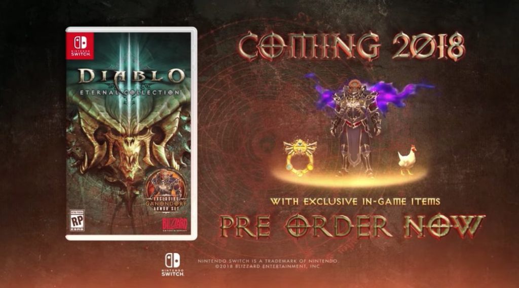 Diablo III Eternal Collection switch