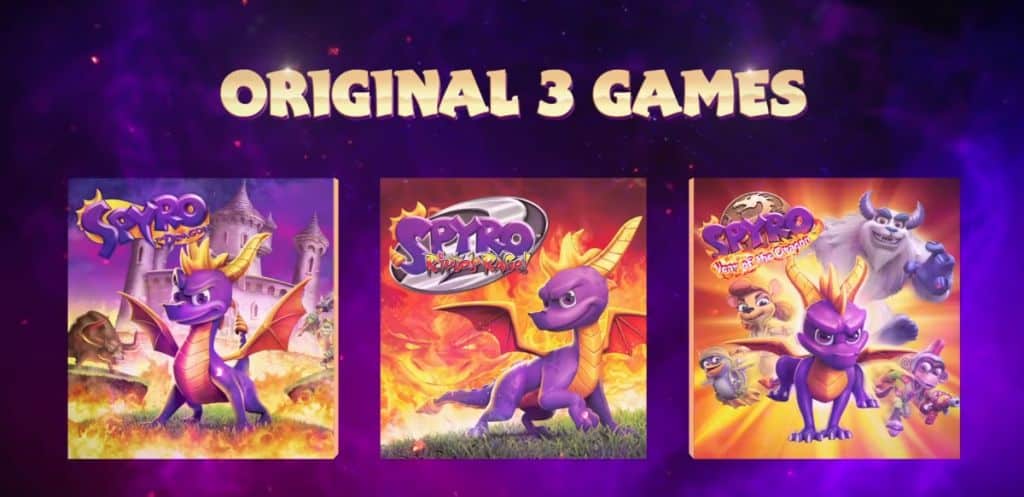 Spyro Reignited Trilogy included games | The Outerhaven Spyro Reignited Trilogy included games