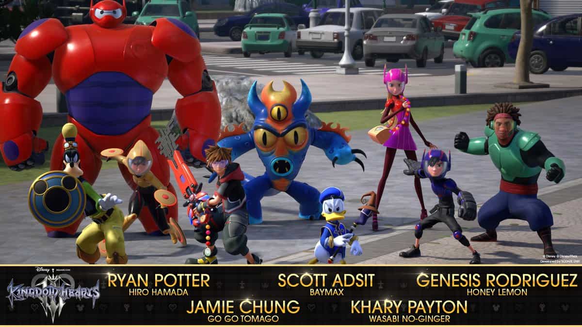 DraQV0kXcAEIVvd | The Outerhaven Big Hero 6 cast reveal for Kingdom Hearts 3.