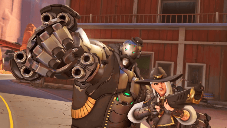 Overwatch's new hero, Ashe.