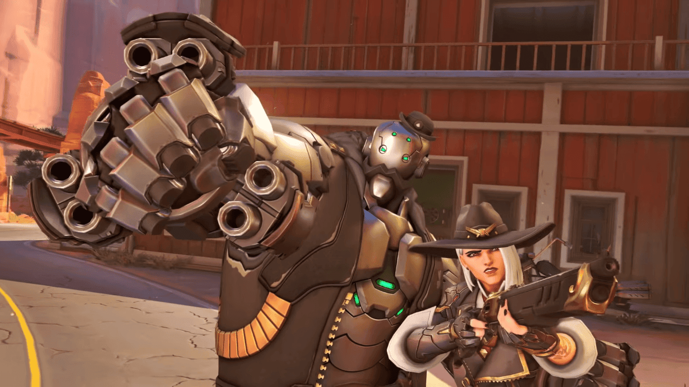 Screenshot (223) | The Outerhaven Overwatch's new hero, Ashe.