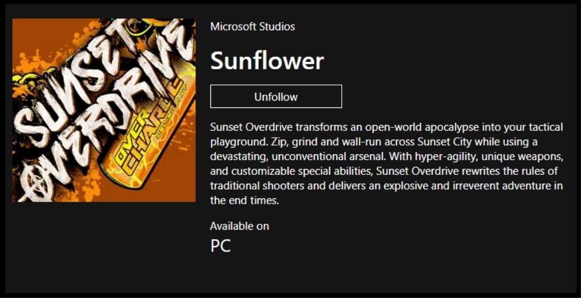 Sunsetoverdrive-windowsstore | The Outerhaven Sunset Overdrive On the Windows Store
