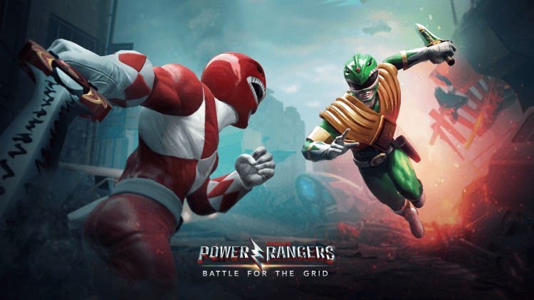 PowerRangersBattlefortheGrid_RedvGreen | The Outerhaven Power Rangers Battle For The Grid