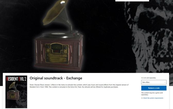 resident evil 2 original soundtrack exchange-01 | The Outerhaven resident evil 2 original soundtrack exchange-01