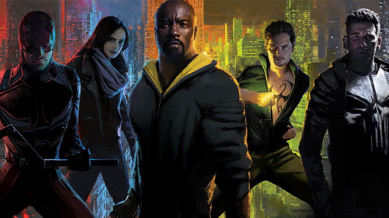 Marvel Netflix | The Outerhaven Marvel Netflix Jessica Jones Daredevil Luke Cage Iron Fist Punisher Defenders