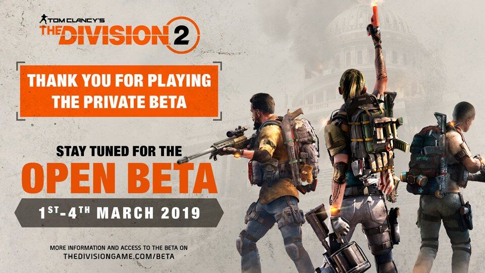 beta the division 2 open beta | The Outerhaven beta the division 2 open beta