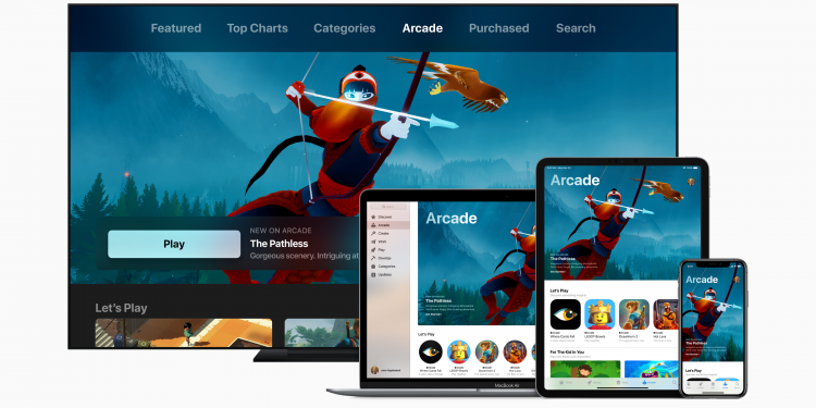 Apple Arcade on multiple devices