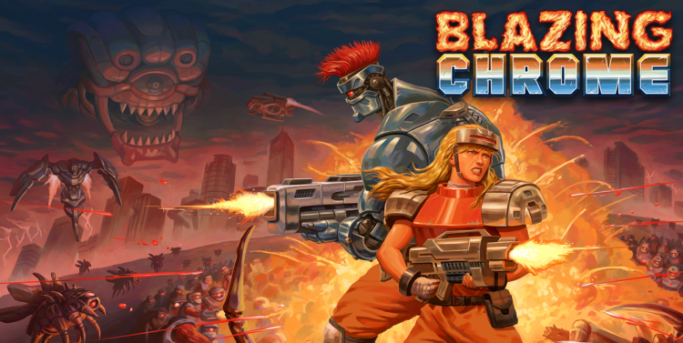 Blazing Chrome Header