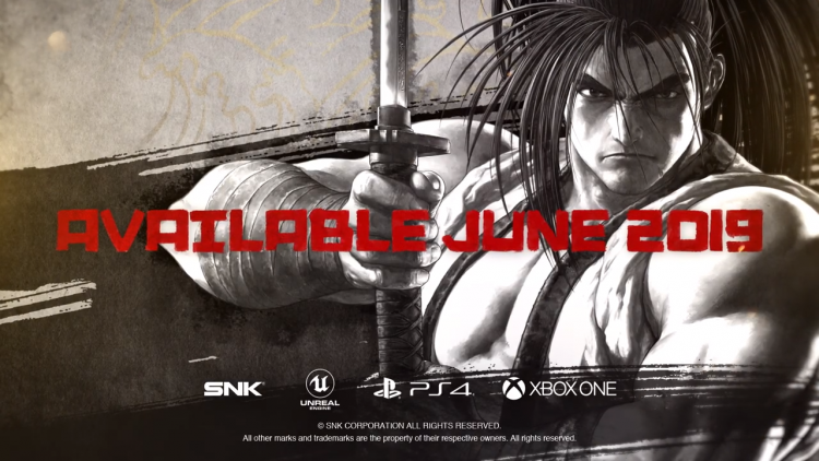 Samurai Shodown coming June 2019