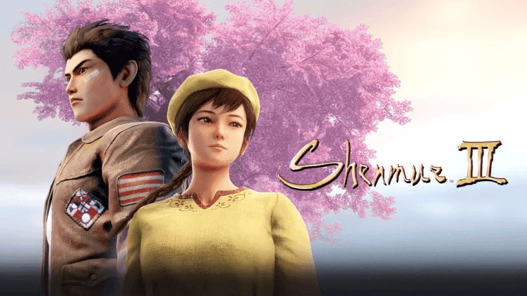 Shenmue 3 header logo | The Outerhaven Shenmue 3 header logo