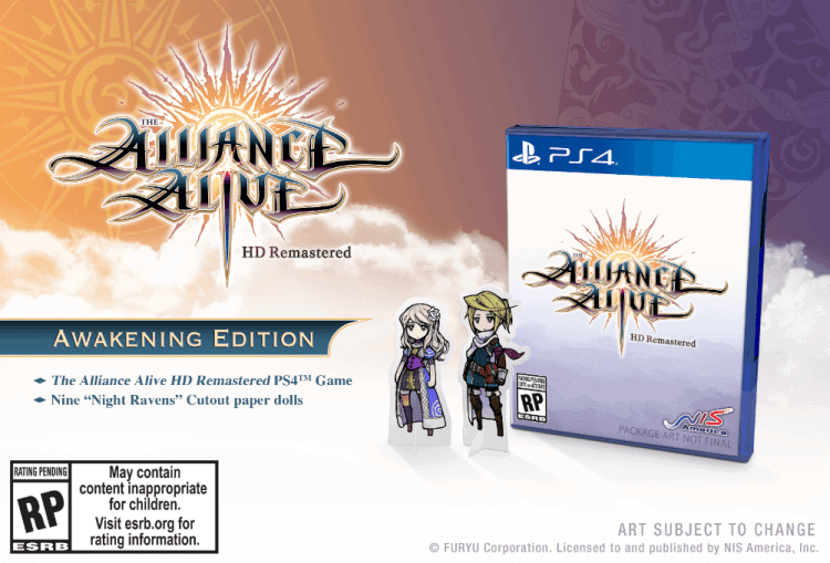 The Alliance Alive HD Remastered Limited Edition | The Outerhaven The Alliance Alive HD Remastered Limited Edition