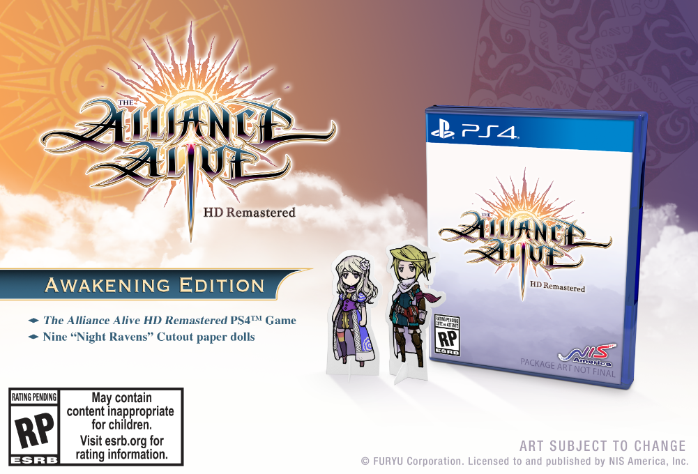 The Alliance Alive HD Remastered Limited Edition | The Outerhaven The Alliance Alive HD Remastered Limited Edition