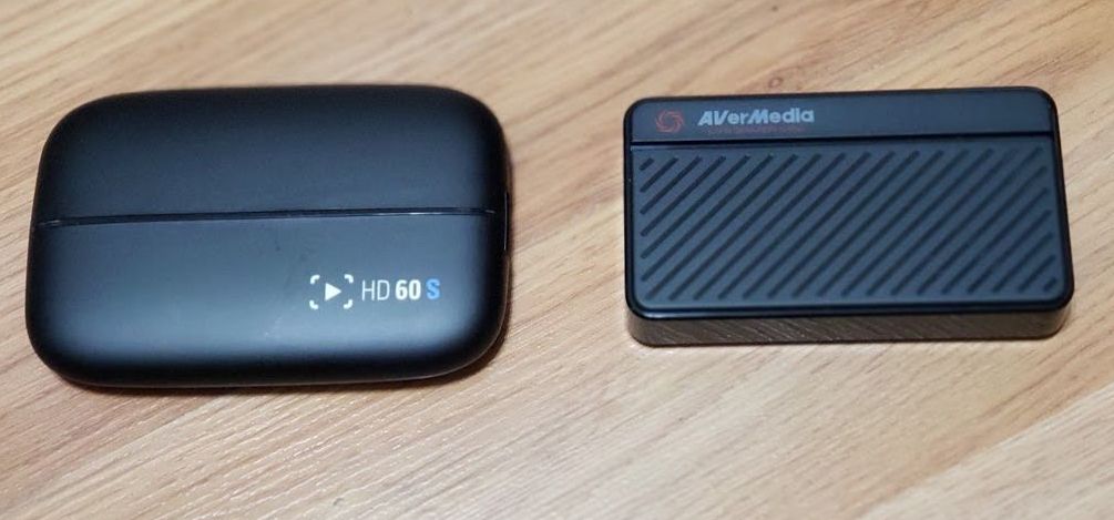 Avermedia Live Gamer Mini vs Elgato HD60 S - sizes