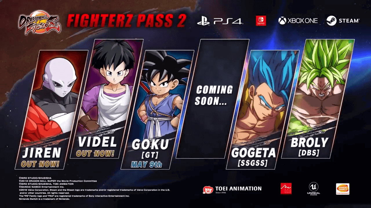 Dragon Ball FighterZ FighterZ Pass Season 2 Last Fighter