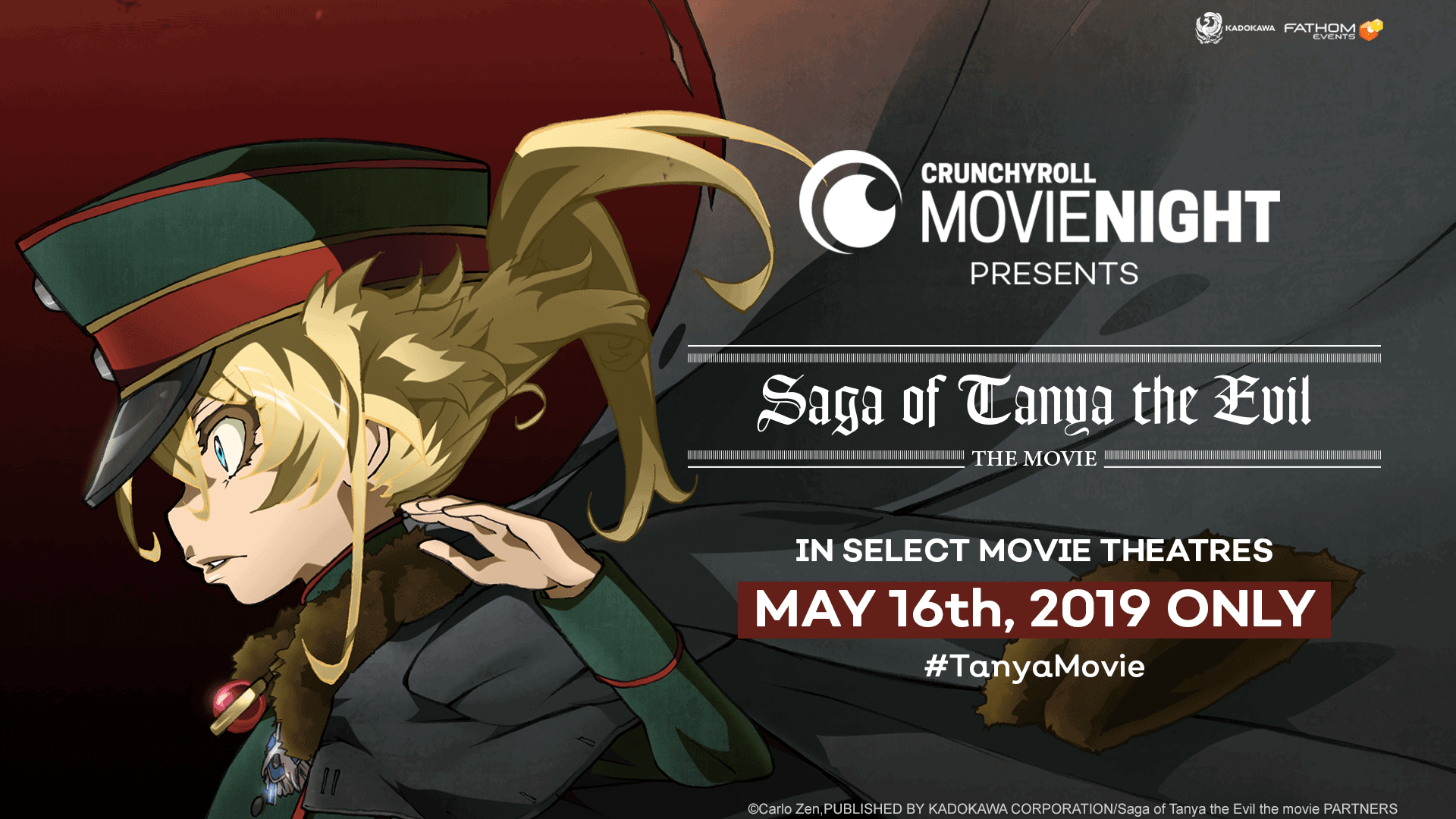 Saga of Tanya the Evil Banner Art | The Outerhaven Saga of Tanya the Evil
