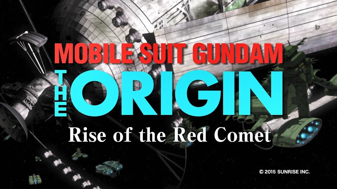 Crunchyroll Adds Mobile Suit Gundam The Origin Advent Of The Red