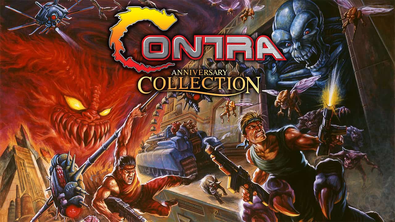 Contra Anniversary Collection Header | The Outerhaven Contra Anniversary Collection PS4 Xbox One PC Switch