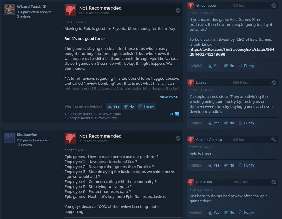 Rocket League Review Bombing | The Outerhaven Rocket League Review Bombing