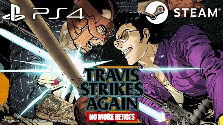Travis Strikes Again - No More Heroes PS4 and PC | The Outerhaven Travis Strikes Again - No More Heroes PS4 and PC