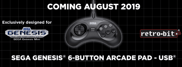 retrobit sega genesis 6-button controller-02 | The Outerhaven retrobit sega genesis 6-button controller-02