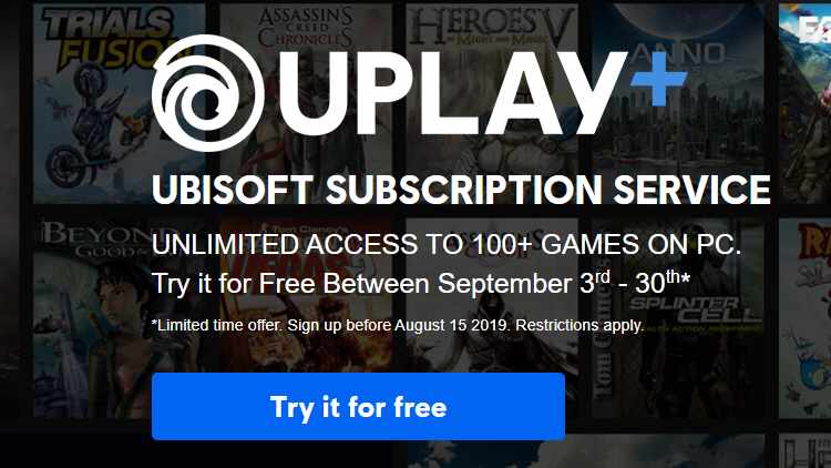 uplay plus header | The Outerhaven uplay plus header