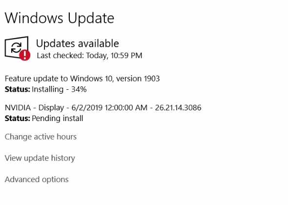 windows insider 1903 install