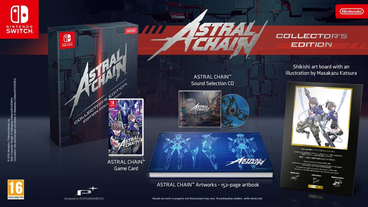 Astral Chain Collectors Edition | The Outerhaven Astral Chain Collectors Edition