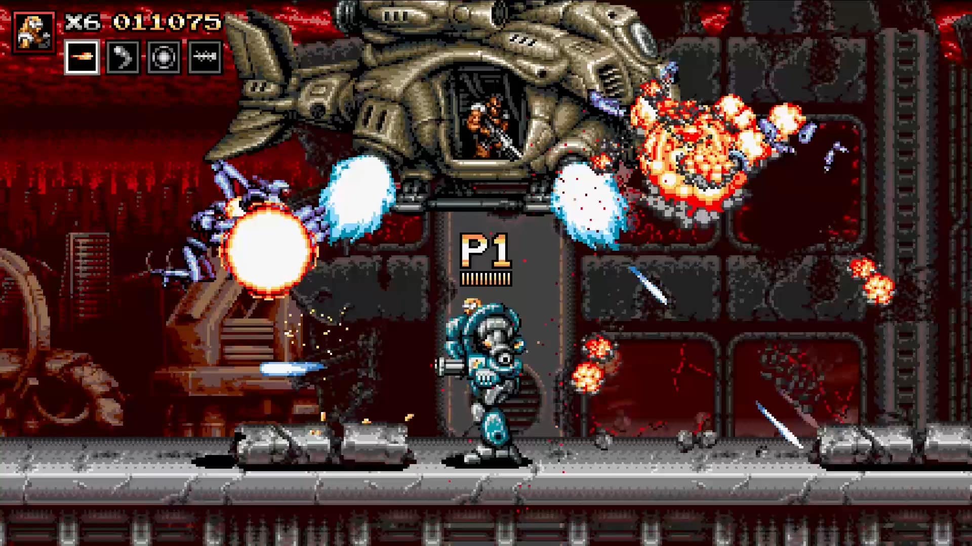 Blazing Chrome PC Gameplay screenshot001 | The Outerhaven