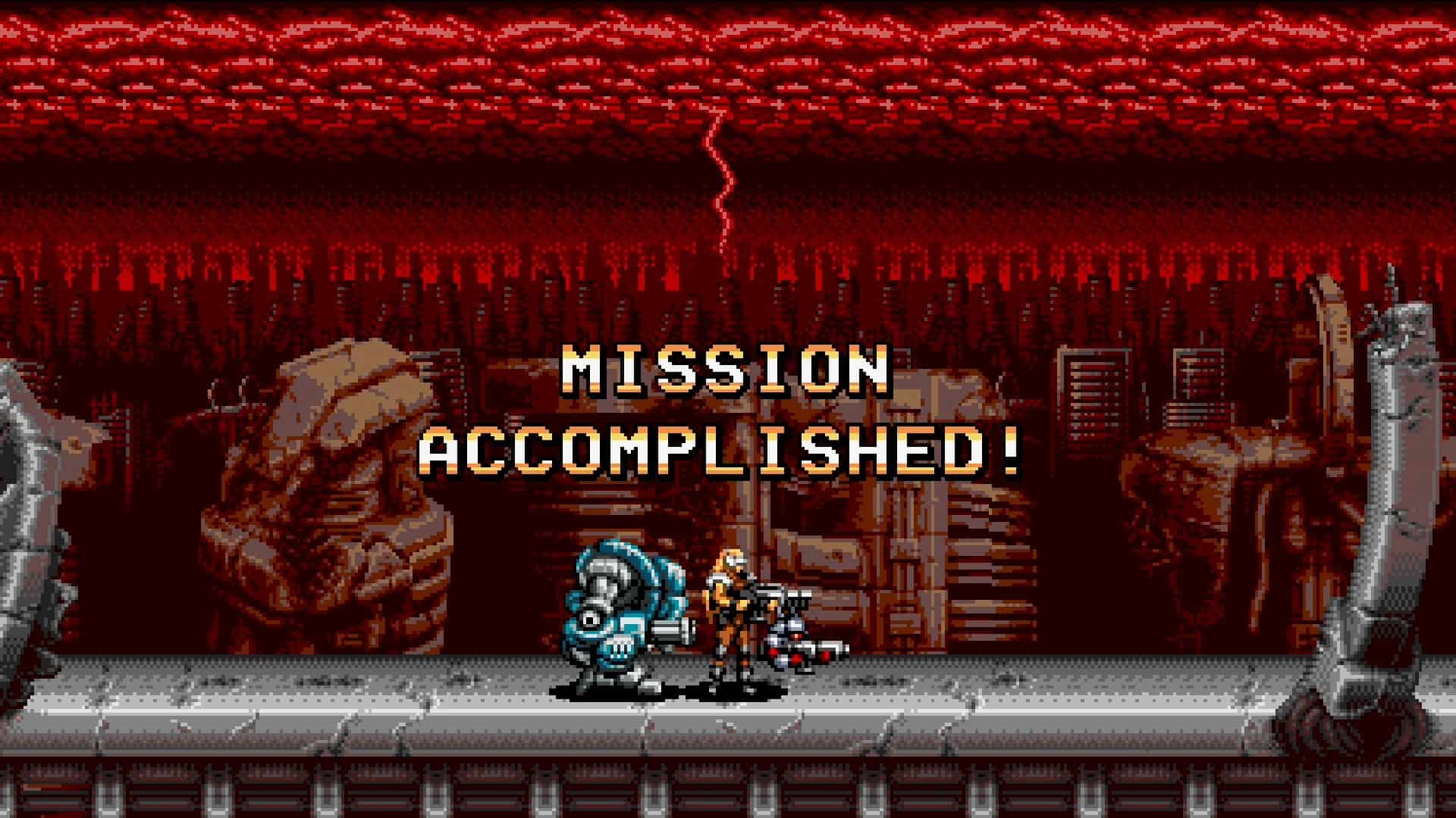 Blazing Chrome PC Gameplay screenshot004 | The Outerhaven
