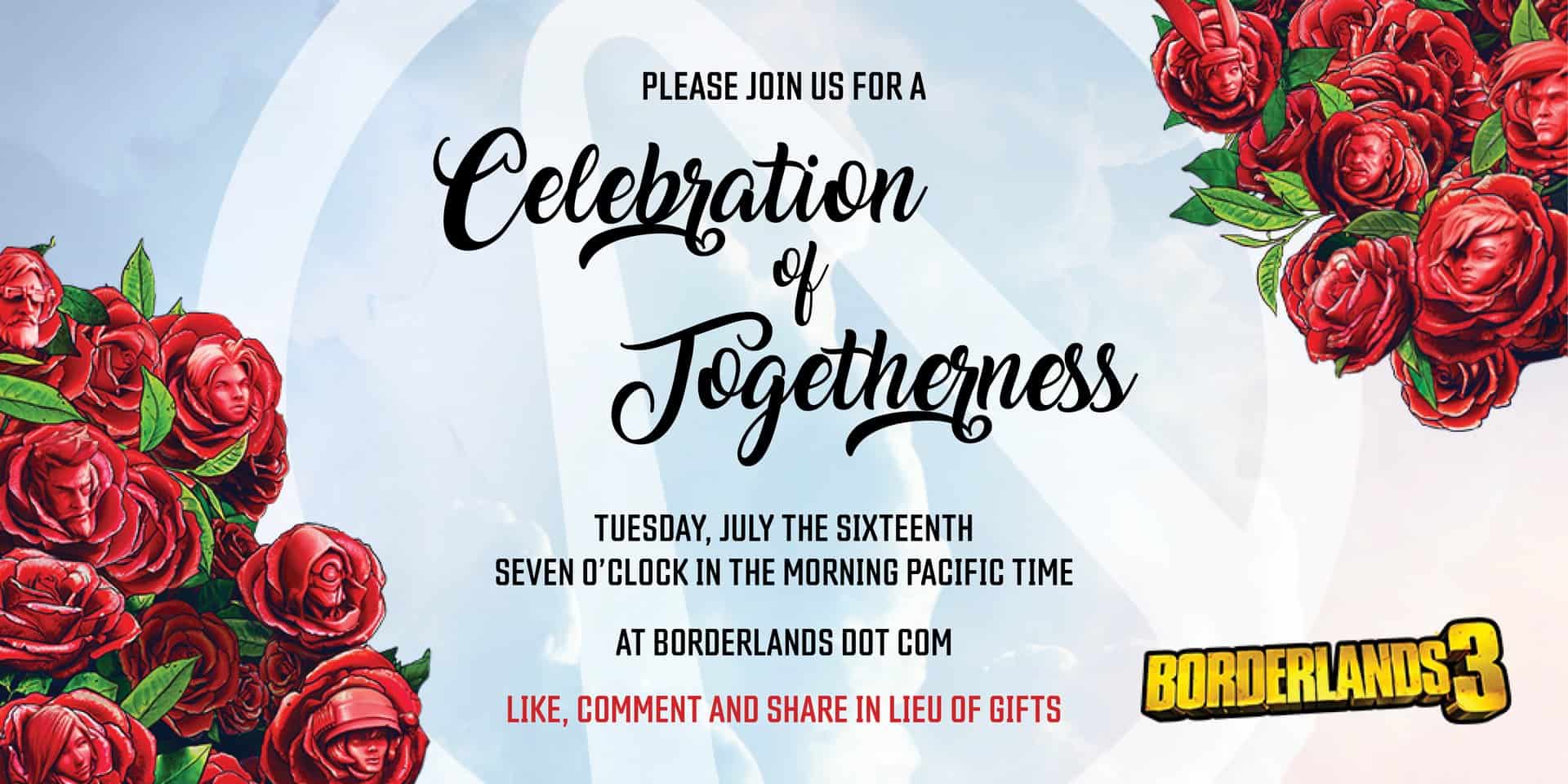 Borderlands 3 july 16 invite | The Outerhaven Borderlands 3 july 16 invite