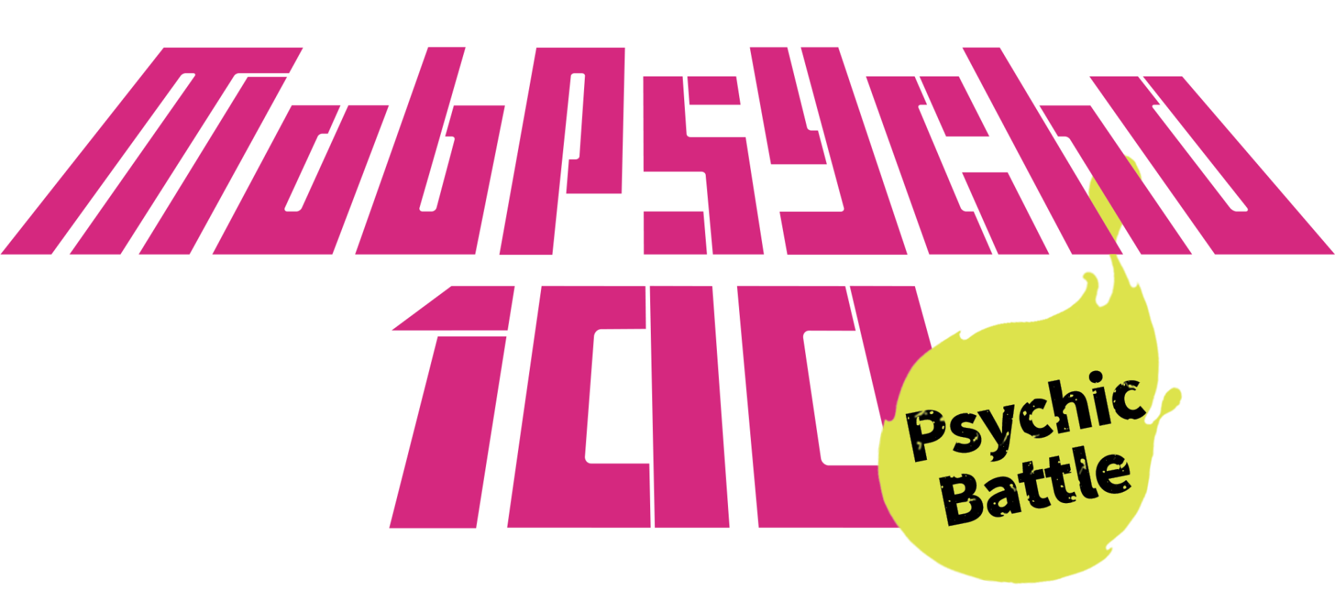 Mob Psycho 100_ Psychic Battle Logo | The Outerhaven