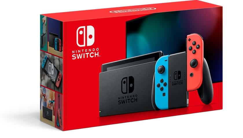 New Switch Bright Blue and Red | The Outerhaven