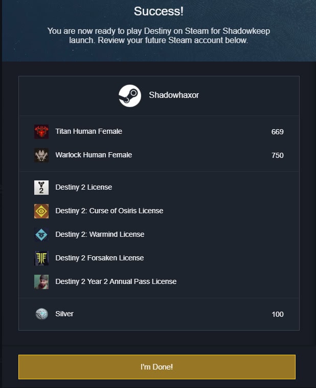 Destiny 2 battle-net to steam | The Outerhaven Destiny 2 battle-net to steam