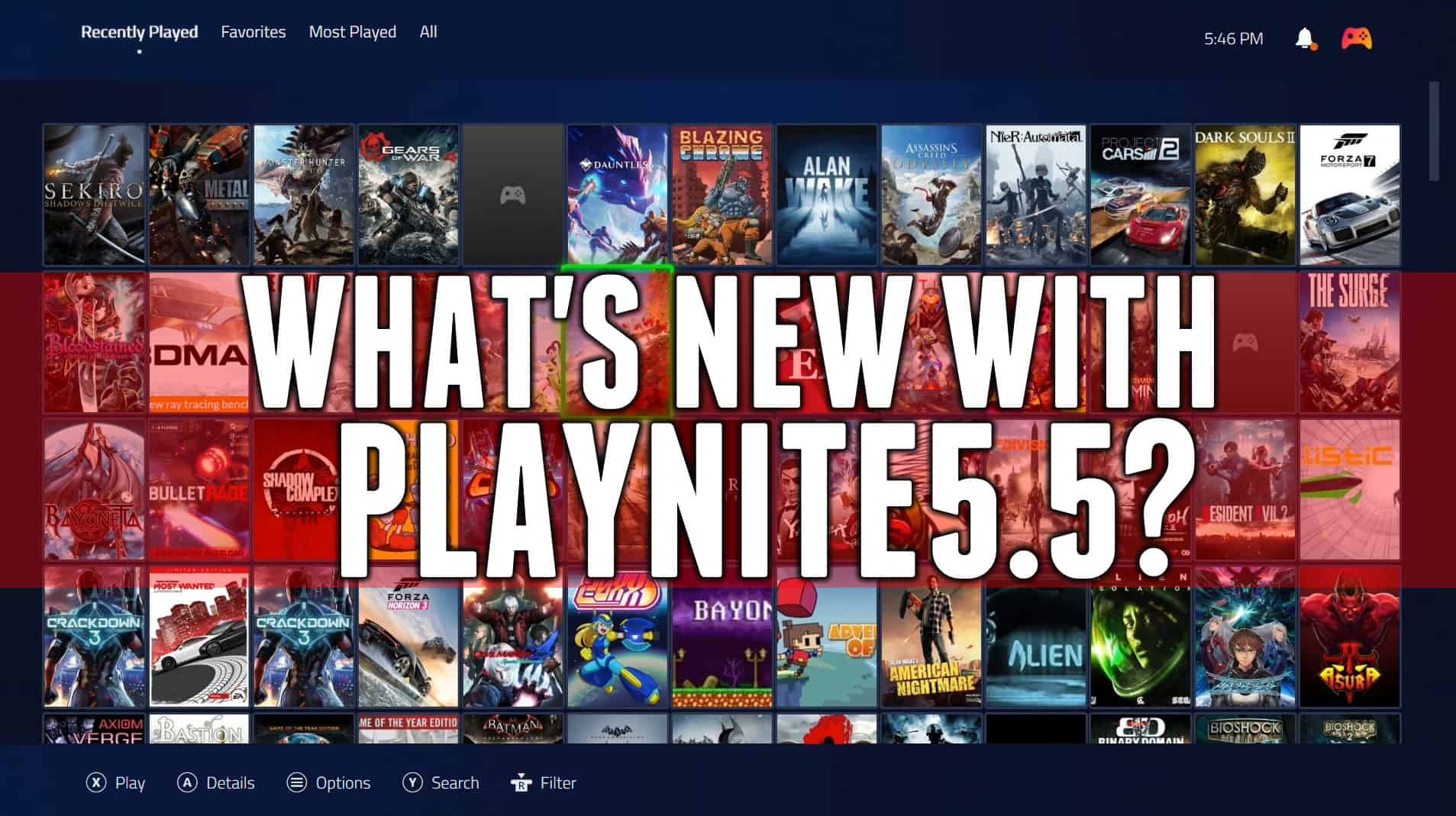 Playnite 5.5 | The Outerhaven Playnite 5.5