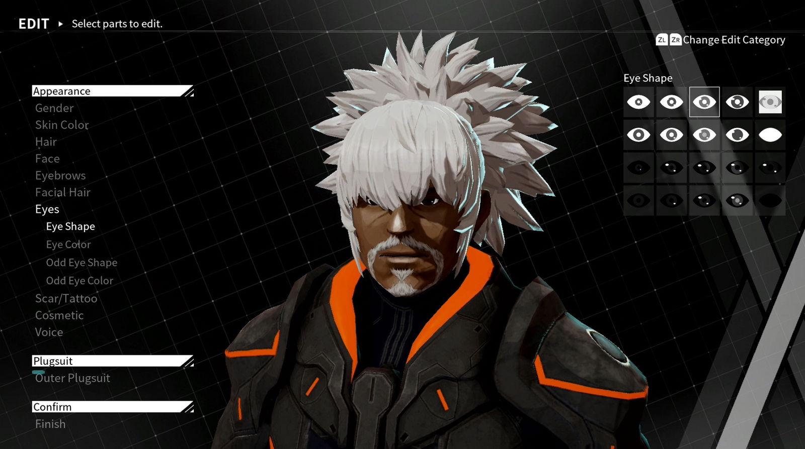 Daemon x Machina - character customization