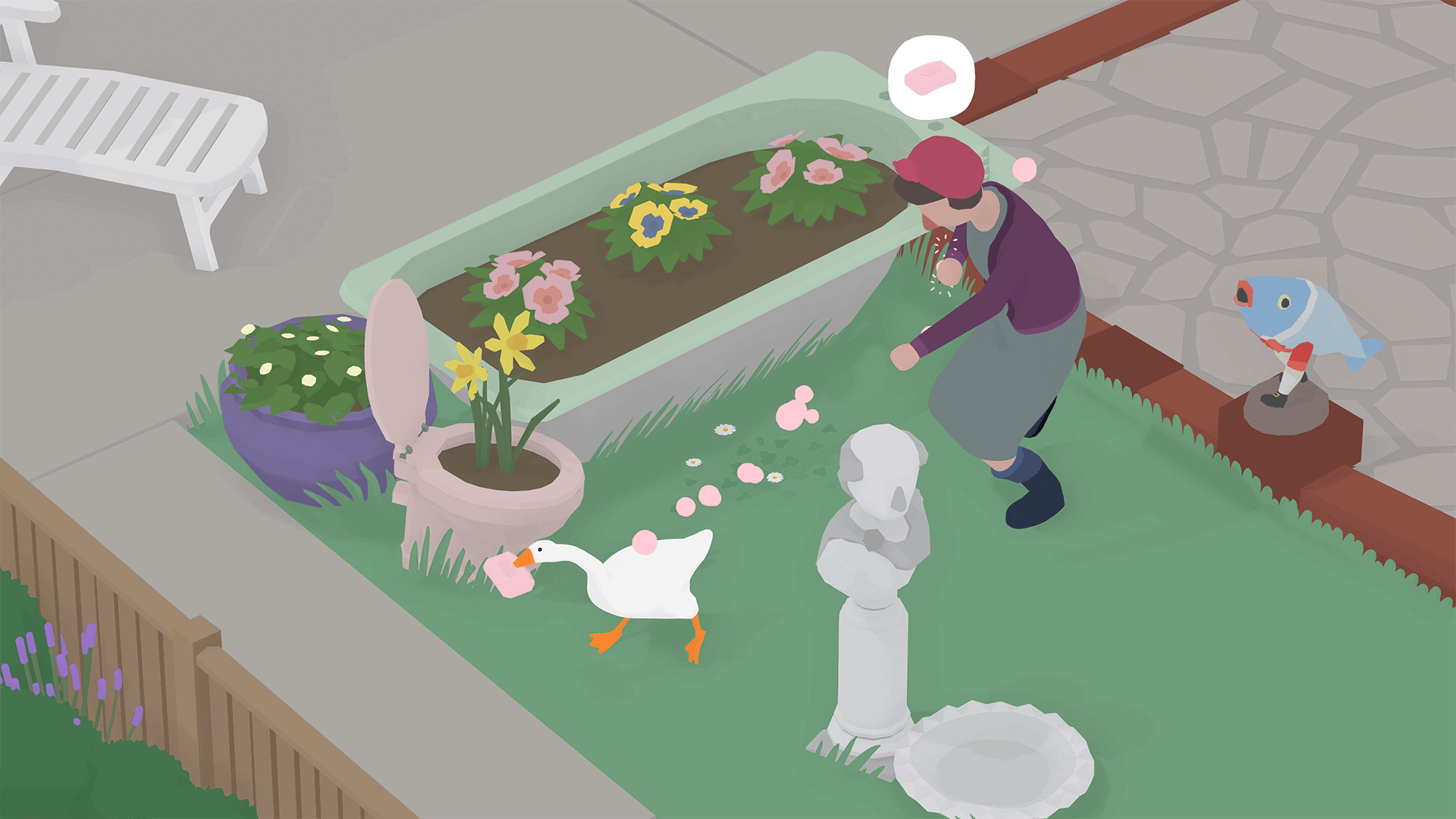 Untitled Goose Game Chase | The Outerhaven