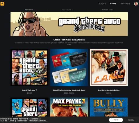 rockstargames_launcher-01 | The Outerhaven Rockstar Games PC Launcher