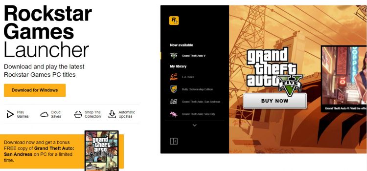 Rockstar Games Launcher