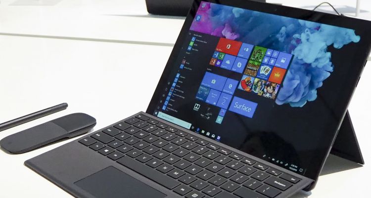 surface pro 6 header