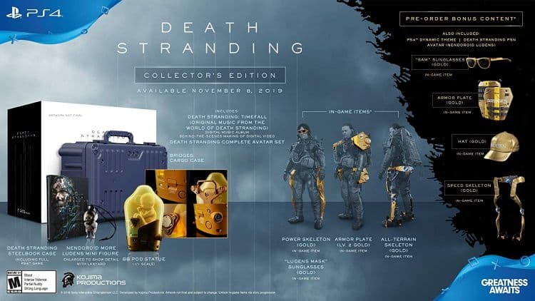 Death Stranding Collector's Edition | The Outerhaven Death Stranding Collector's Edition